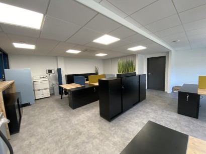 Aménagement bureau openspace